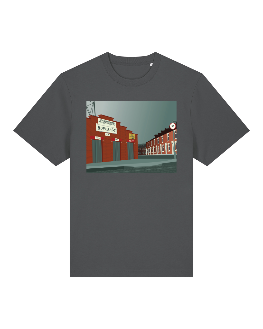 Blackburn Rovers Nuttall Street T-Shirt