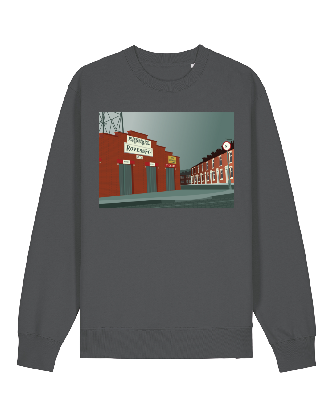 Blackburn Rovers Nuttall Street Sweatshirt
