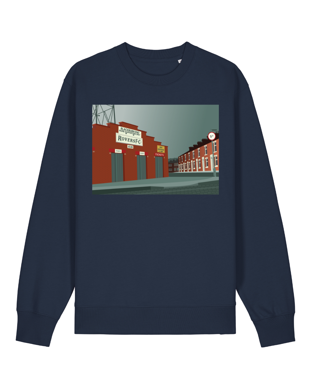 Blackburn Rovers Nuttall Street Sweatshirt
