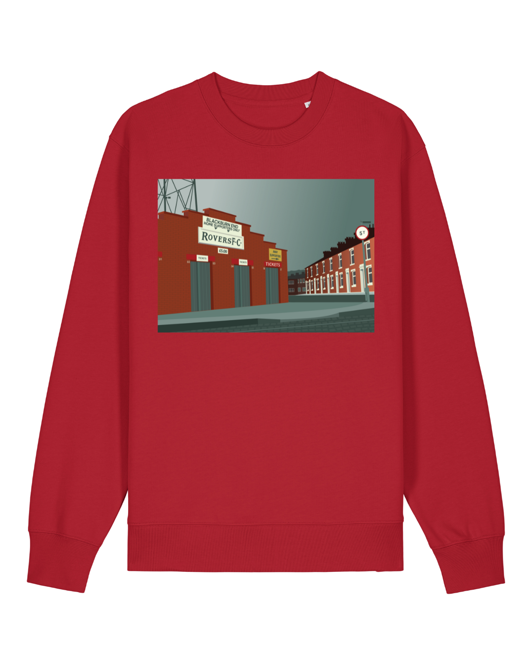 Blackburn Rovers Nuttall Street Sweatshirt