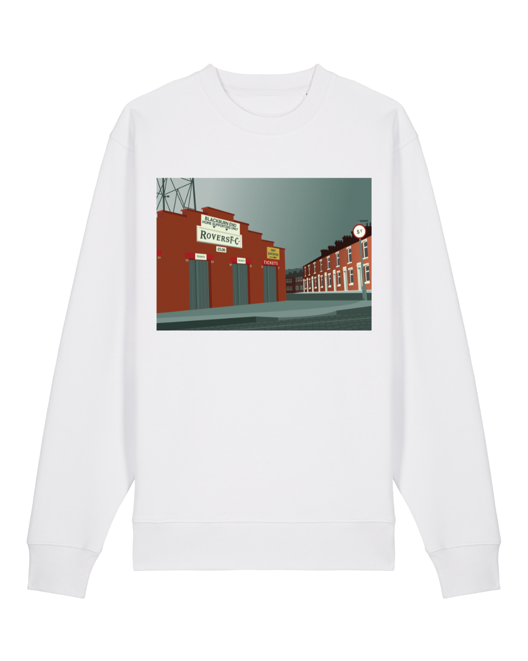 Blackburn Rovers Nuttall Street Sweatshirt