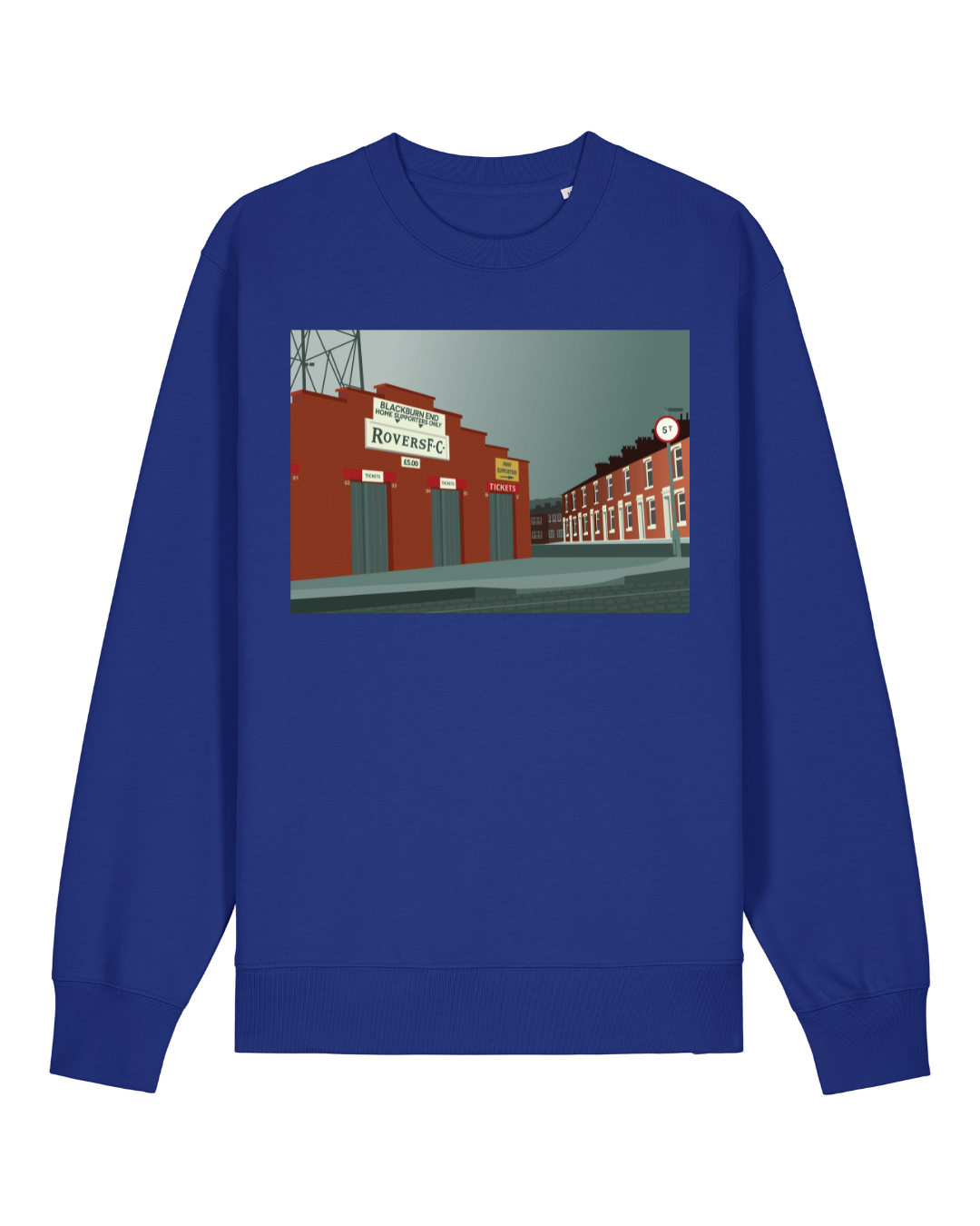 Blackburn Rovers Nuttall Street Sweatshirt