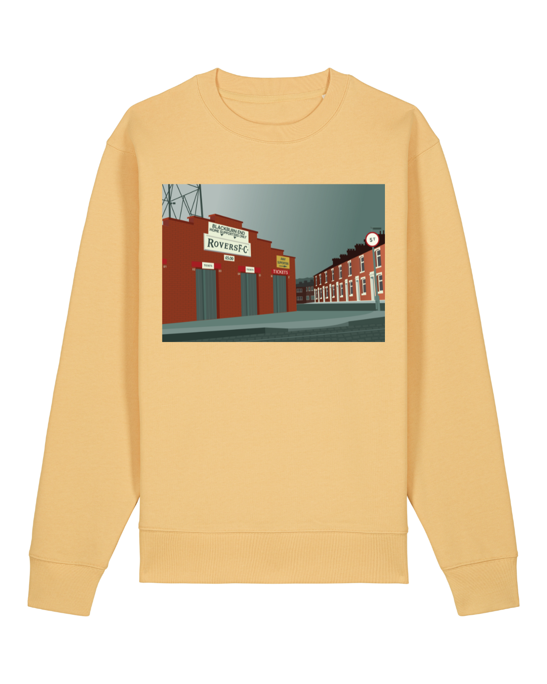 Blackburn Rovers Nuttall Street Sweatshirt