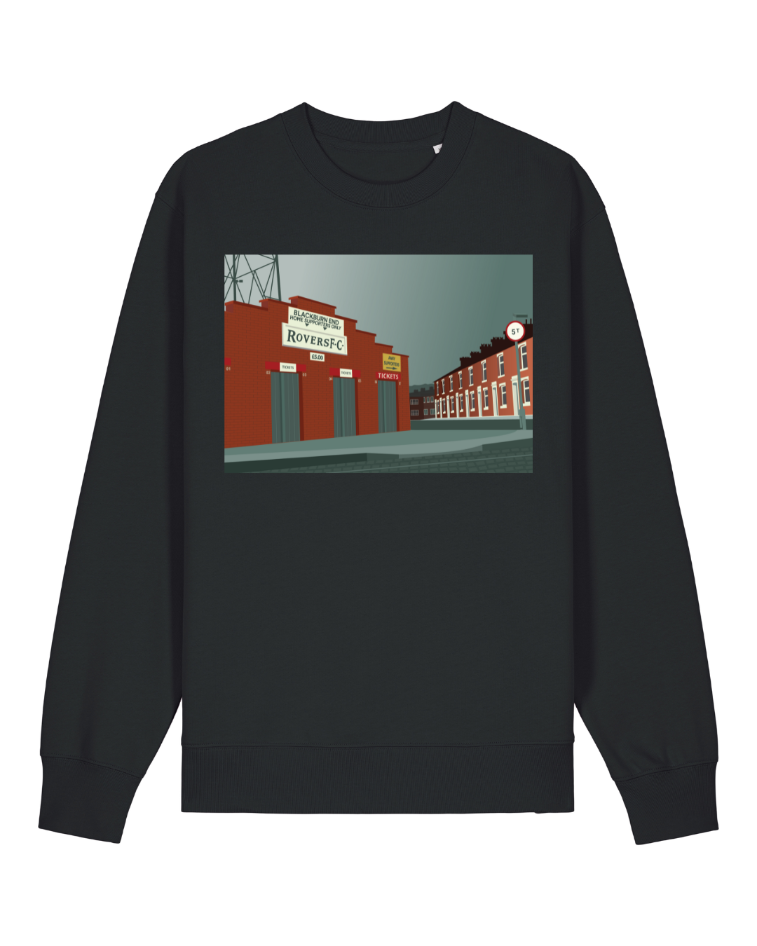 Blackburn Rovers Nuttall Street Sweatshirt