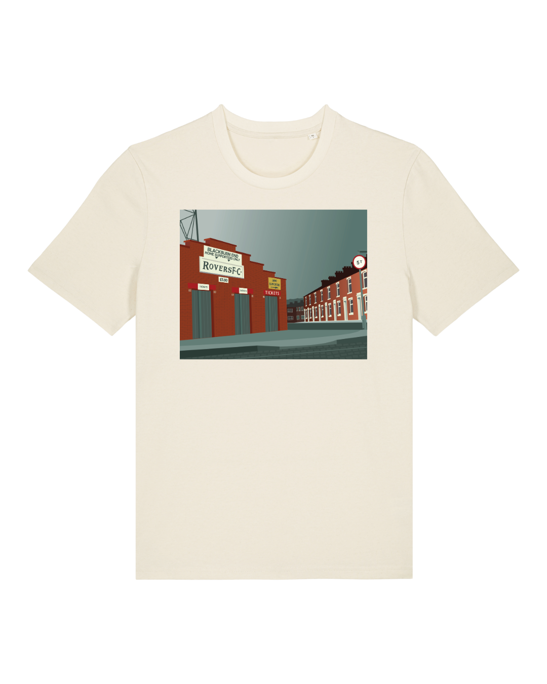 Blackburn Rovers Nuttall Street T-Shirt