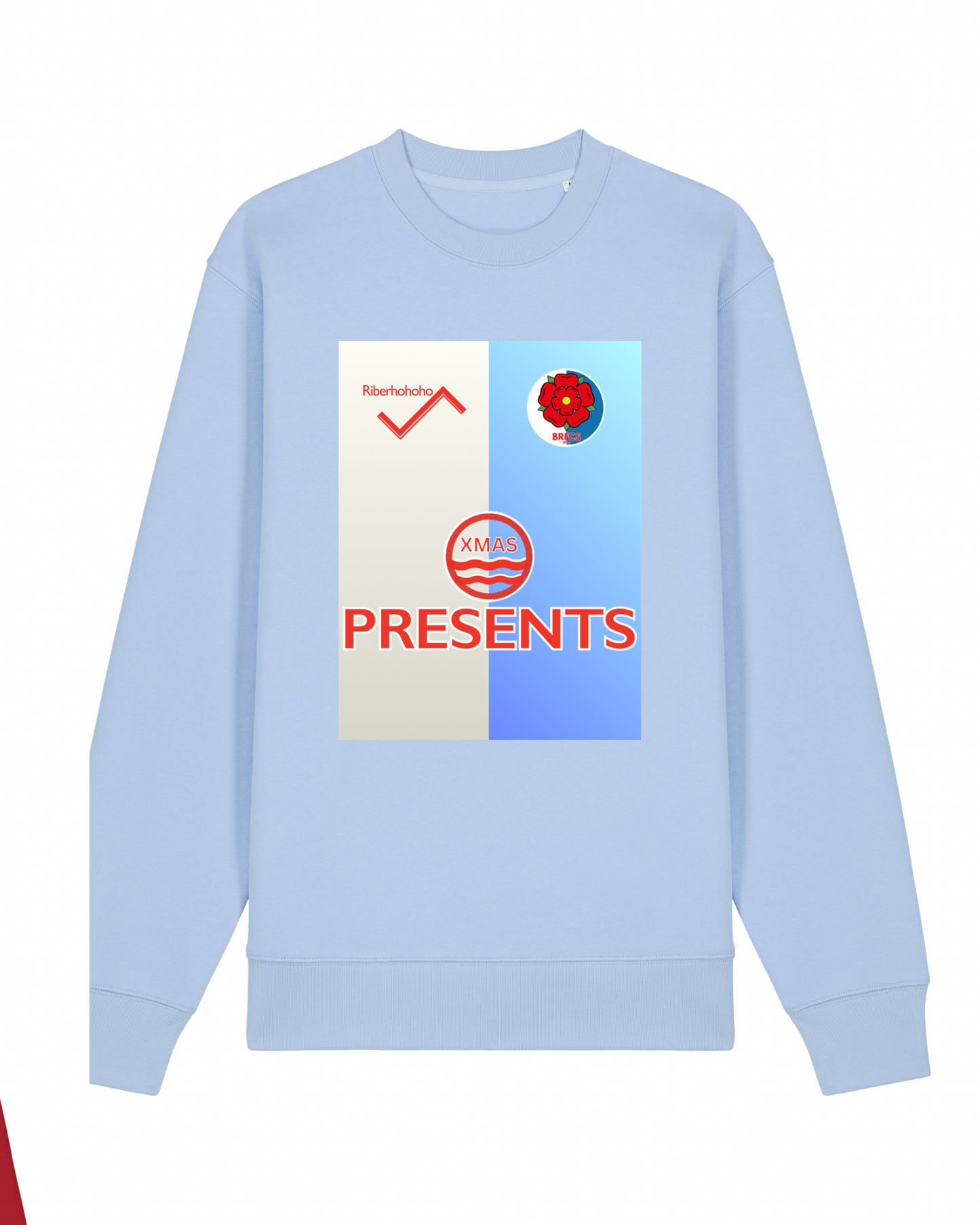 Blackburn Rovers retro style Christmas Sweatshirt