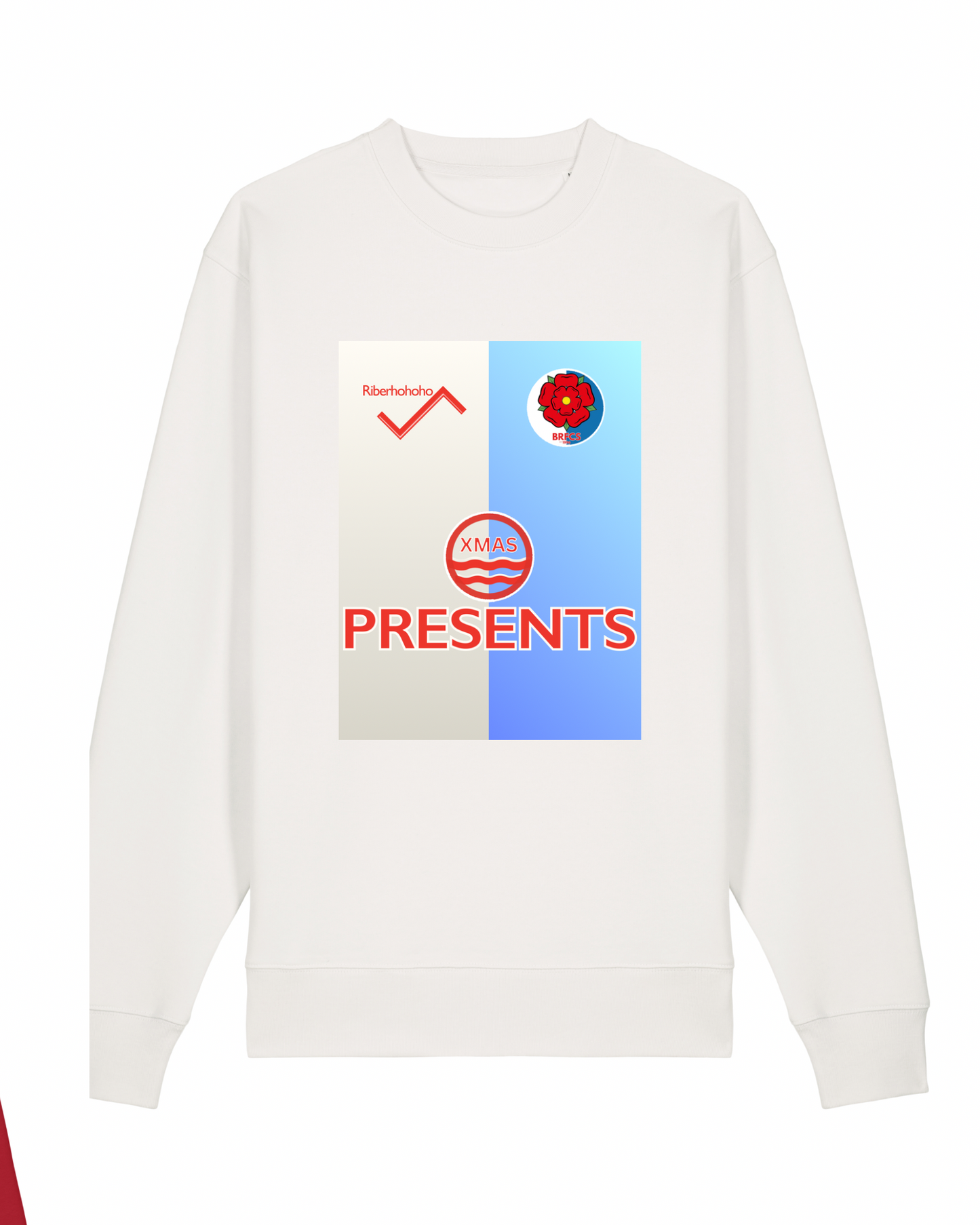 Blackburn Rovers retro style Christmas Sweatshirt