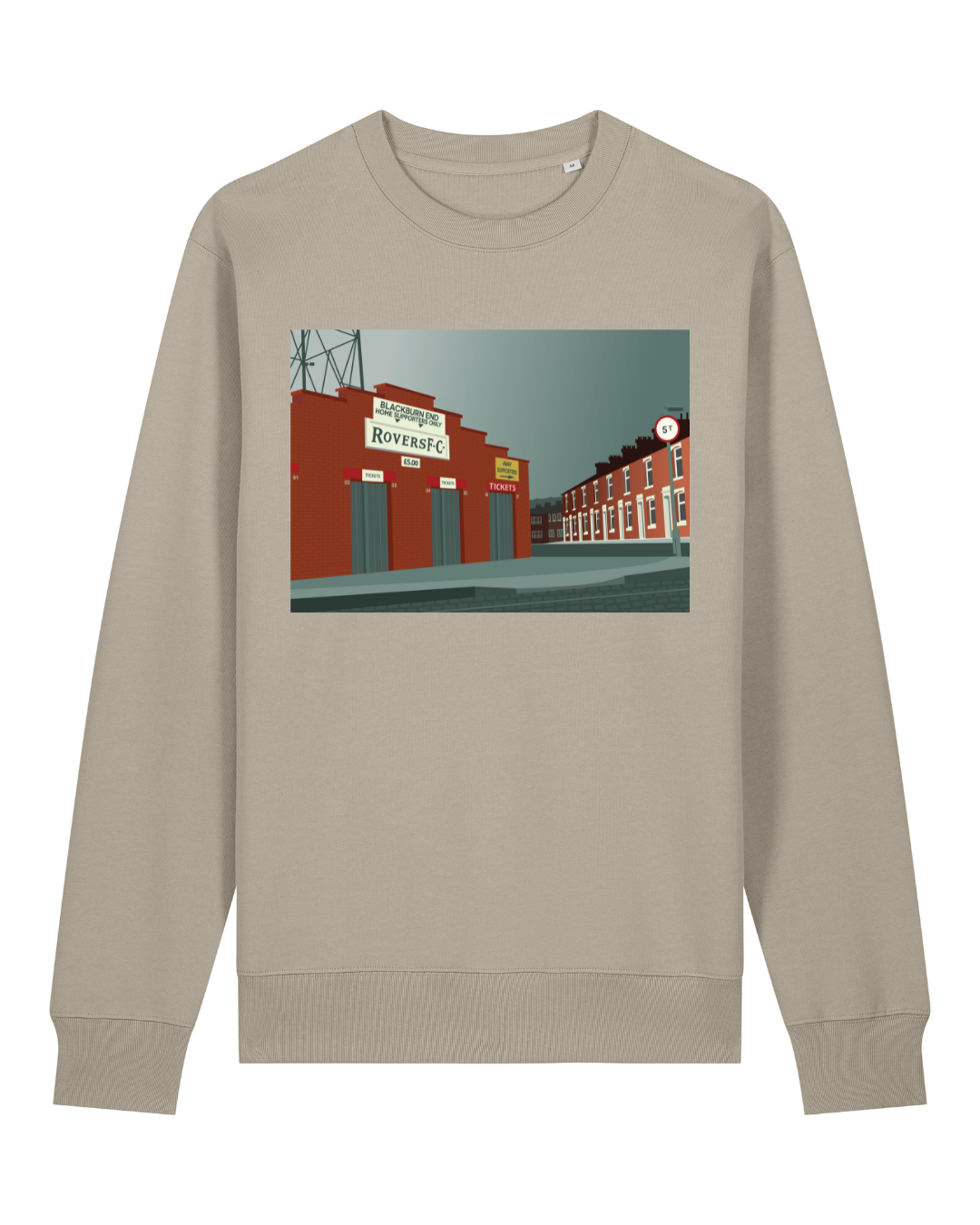 Blackburn Rovers Nuttall Street Sweatshirt