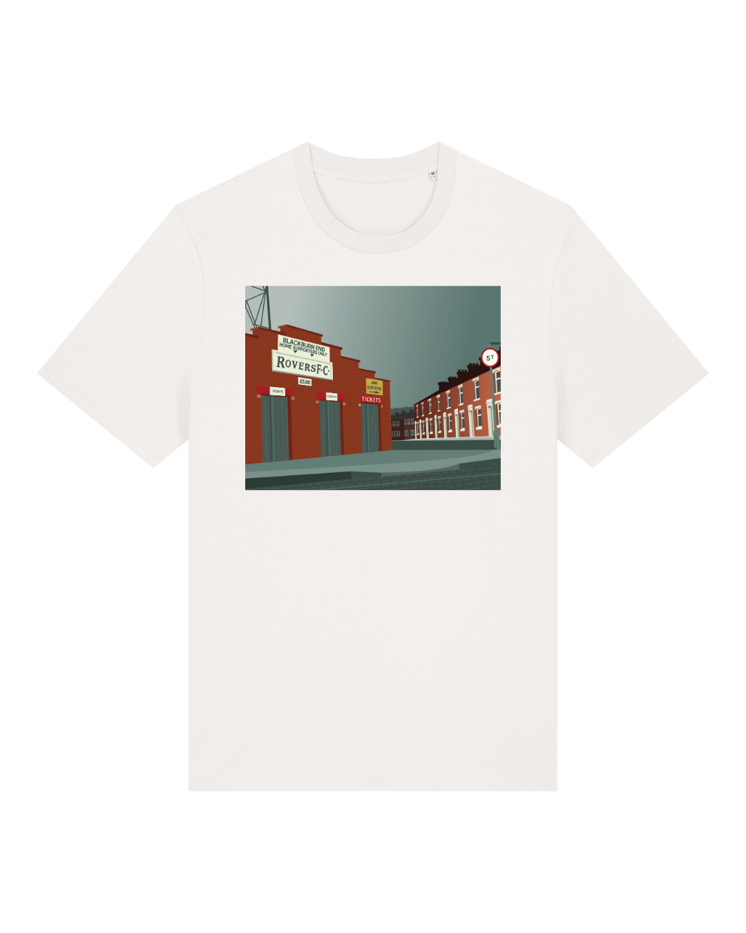Blackburn Rovers Nuttall Street T-Shirt