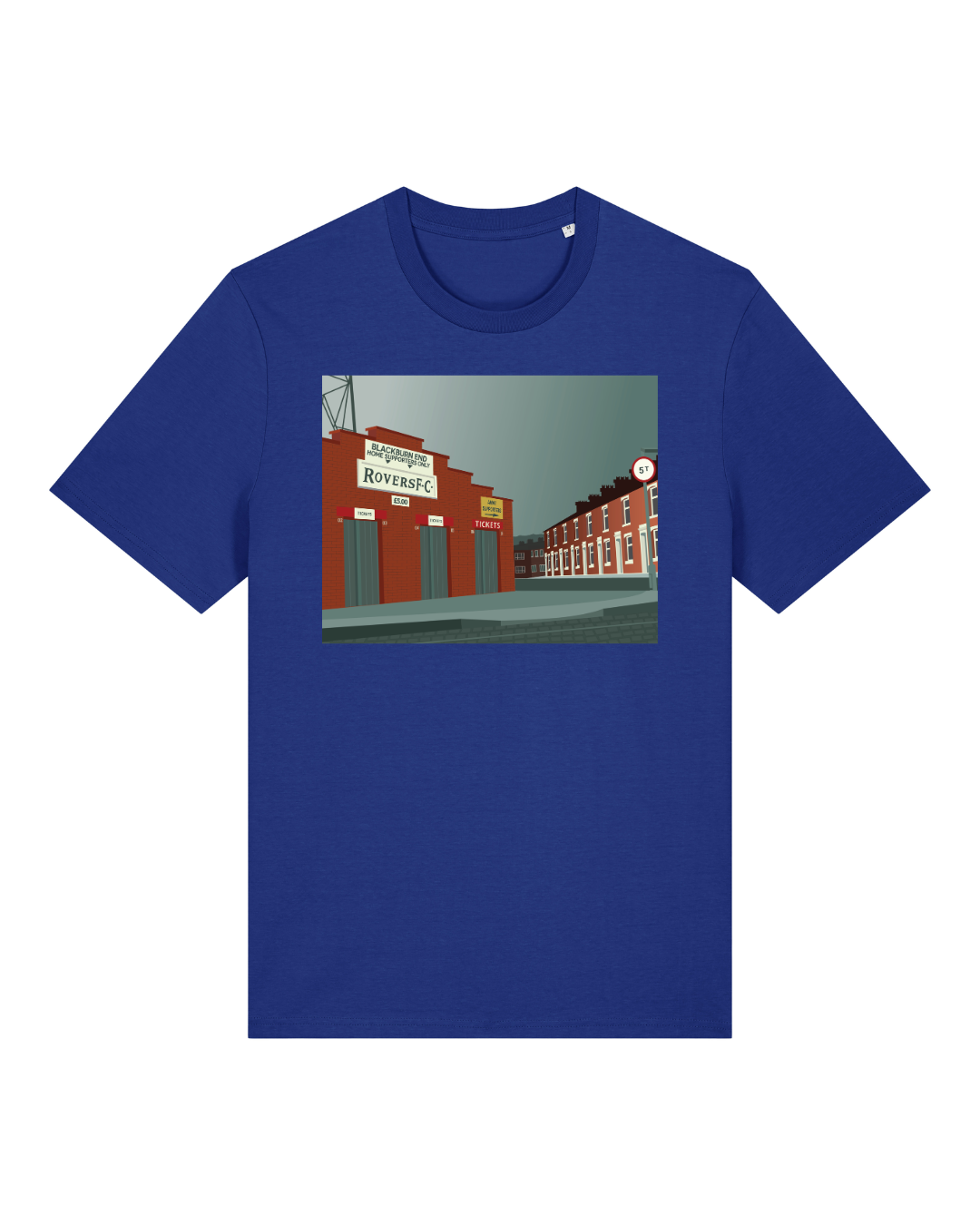 Blackburn Rovers Nuttall Street T-Shirt